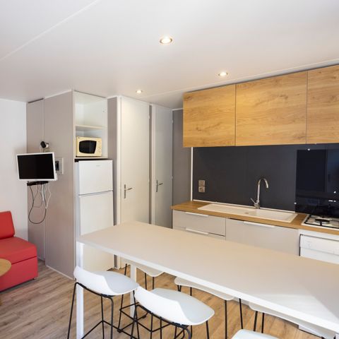 BUNGALOW 6 personnes - Très grand mobil-home 1  32m² - 3 chambres