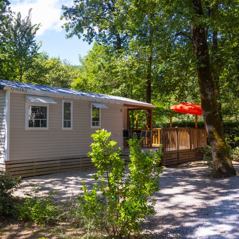 Stacaravan 6 personen - Zeer grote stacaravan Ohara 5 32m² - 3 kamers