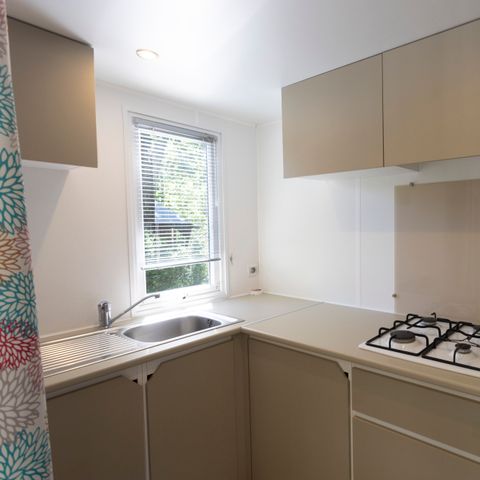 Stacaravan 5 personen - Grote stacaravan 5-7 van 30m2 - 2 slaapkamers