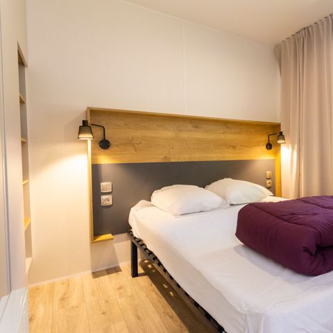 Stacaravan 5 personen - Sauterelle 32m2