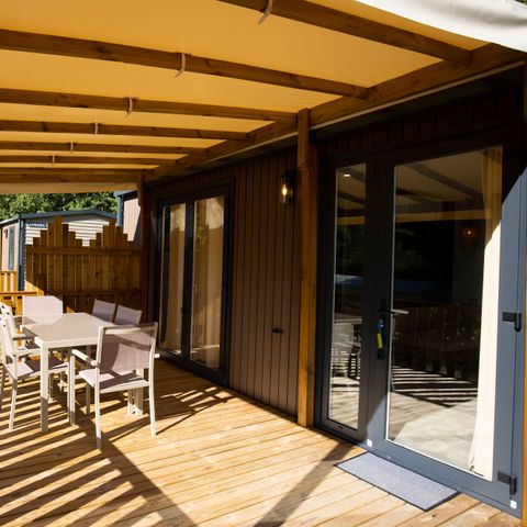 Stacaravan 5 personen - Sauterelle 32m2