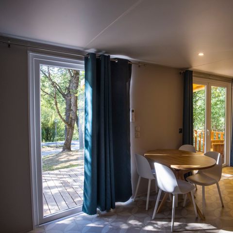 Mobilheim 5 personen - Die Heuschrecke 32m2