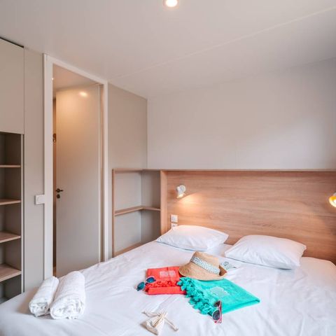 Mobilheim 6 Personen - Cottage Cave Rock 6 P 3 Schlafz. 2 Bad Premium