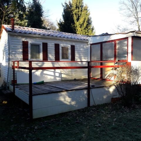 Mobilhome 6 personnes - FAMILY ECO- 3 chambres + 2 terrasses (1 ouverte + 1 fermée)