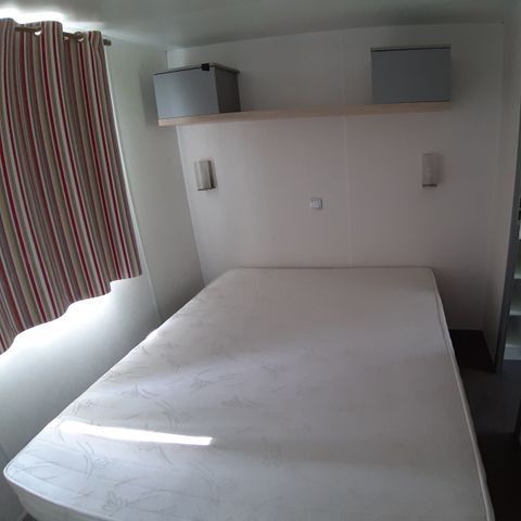 Mobilhome 9 personas - FAMILY GRAND CONFORT - 3 dormitorios + 2 baños + entresuelo + terraza cubierta - Aire acondicionado y Tv Incluido
