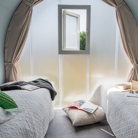 Glampingtent 4 personen - COCO SWEET (geen sanitaire voorzieningen)