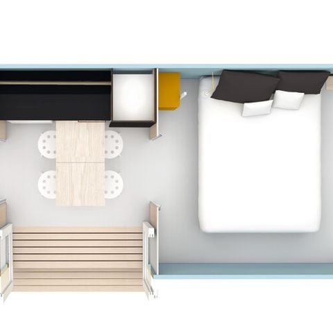 BUNGALOW TOILÉ 4 personnes - COCO SWEET (pas de sanitaire)