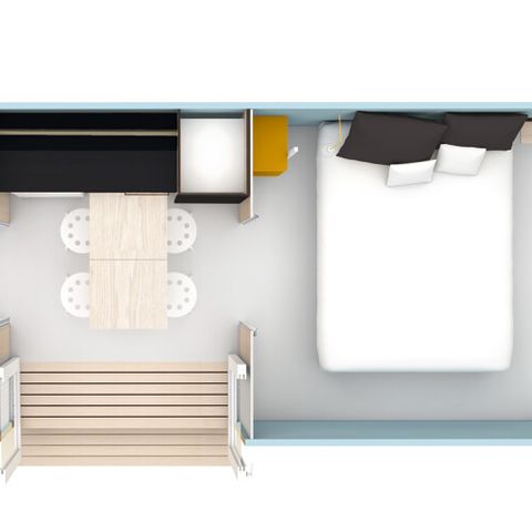 Bungalowzelt 4 personen - COCO SWEET (kein Sanitär)