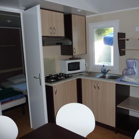 MOBILHOME 6 personas - Cottage Loisirs - 31m² - 3 habitaciones 4/6 pers