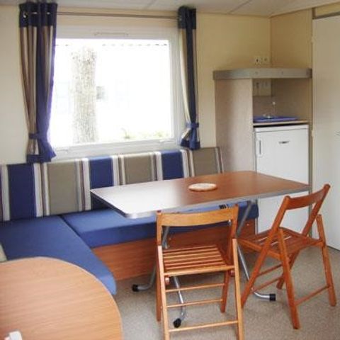 Stacaravan 4 personen - Vakantiehuisje - 27 m² - 2 slaapkamers, 2/4 personen