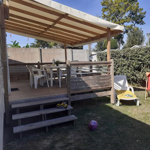 Mobilheim 6 Personen - Cottage Premium - 36 m² - 3 Zimmer 4/6 pers.