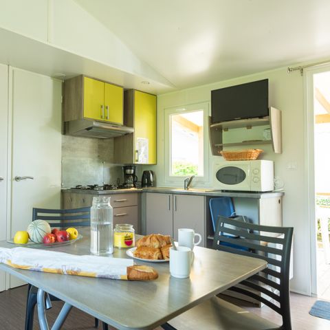 Mobilhome 4/6 personnes - Cottage Confort - 31m² - 3 chambres