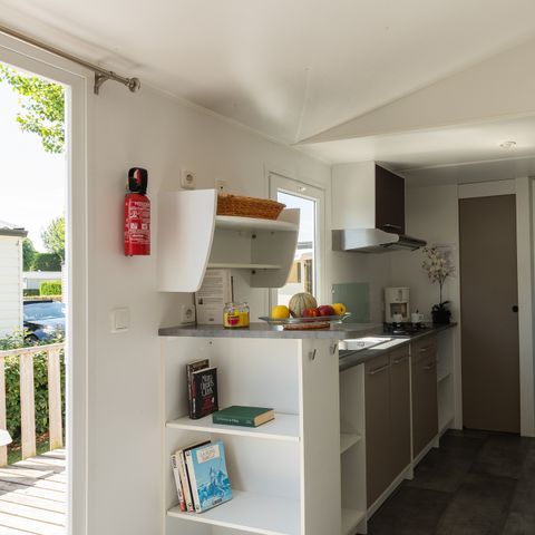 MOBILHOME 6 personas - Cottage Confort - 31m² - 3 habitaciones 4/6 pers