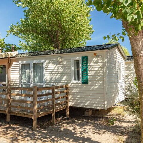 MOBILE HOME 6 people - Mobile-home | Comfort | 3 Bedrooms | 6 Pers. | Raised terrace | Air conditioning