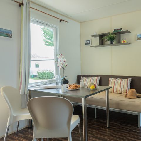Stacaravan 4 personen - Cottage Confort PMR 34m² - 2 kamers 2/4 pers