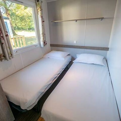 Stacaravan 6 personen - Stacaravan | Comfort | 2 Slaapkamers | 4/6 Pers. | Verhoogd terras
