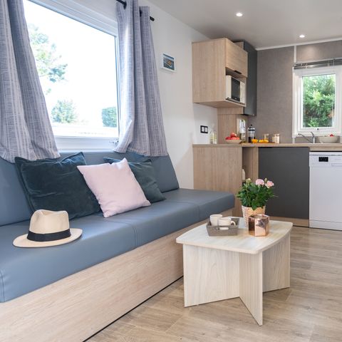 Bungalow 1/2 persons - Cottage Prestige 20 m² - 1 bedroom - Bed linen and towels included