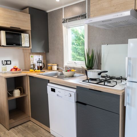 BUNGALOW 2 persone - Prestige 20 m² - 1 camera da letto (biancheria da letto e asciugamani inclusi)