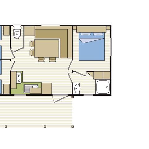 CASA MOBILE 6 persone - SANTORINO