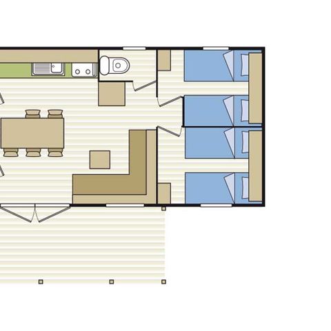 CASA MOBILE 6 persone - SANTORIN Évasion