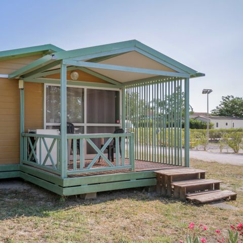 Stacaravan 3 personen - NEMO met airconditioning + TV
