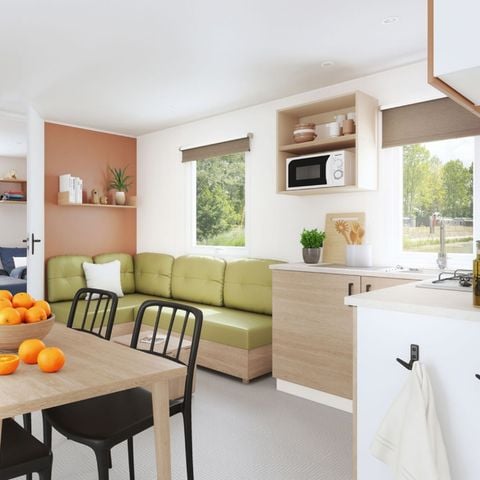 Stacaravan 6 personen - VENTOUX - 33m² - 3 kamers