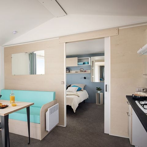Stacaravan 5 personen - COQUELICOT - 32m² - 2 kamers - PMR