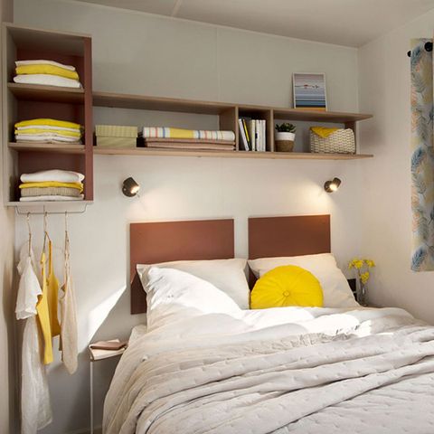 Stacaravan 6 personen - LUBERON - 30m² - 3 kamers