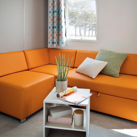 Stacaravan 6 personen - Premium - 34m² - 3 kamers