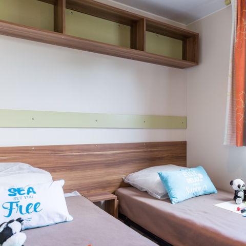 Mobilhome 4 personas - Casa rural Caribe - 2 habitaciones ** (en francés)