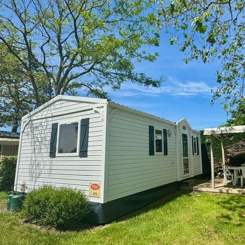 Stacaravan 4 personen - Cottage Tropical - 2 slaapkamers ** (in het Frans)