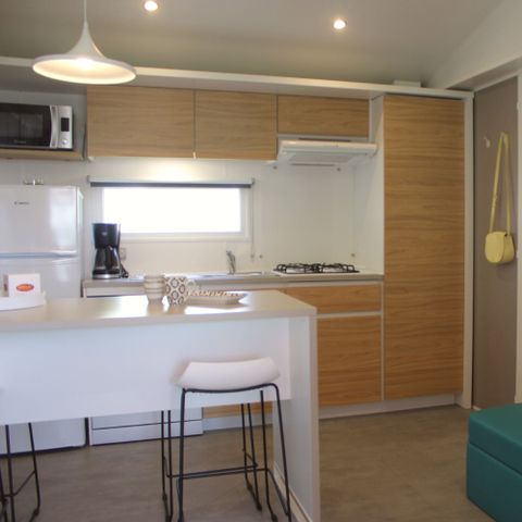 Mobile home 4 persons - Antigua Cottage – 2 bedrooms – 2 bathrooms – Bed linen and towels included ****