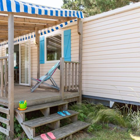 Mobile home 4 persons - Borneo Cottage – 2 bedrooms – Bed linen and towels included ****