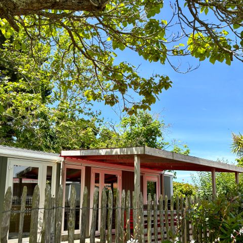 Mobile home 6 persons - Premium Cottage – 3 bedrooms – 2 bathrooms – Bed linen, towels, griddle and cleaning service included