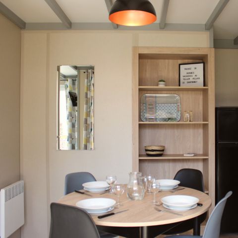 Chalet 4 persons - Premium Badiane – 2 bedrooms – 2 bathrooms – Bed linen, towels, griddle, cleaning service included