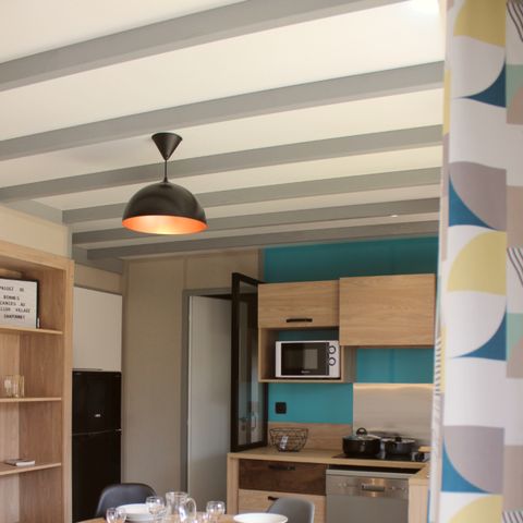 Chalet 4 persons - Premium Badiane – 2 bedrooms – 2 bathrooms – Bed linen, towels, griddle, cleaning service included