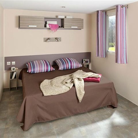 Mobilheim 6 personen - Cottage Family - 3 Zimmer : 32m² - Nicht überdachte Terrasse 11m² - 6 pers.