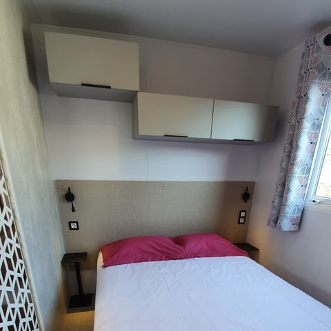 Mobilheim 3 personen - Cottage Duo - 1 Schlafzimmer: 21m² - Nicht überdachte Terrasse 11m² 2/3 pers.