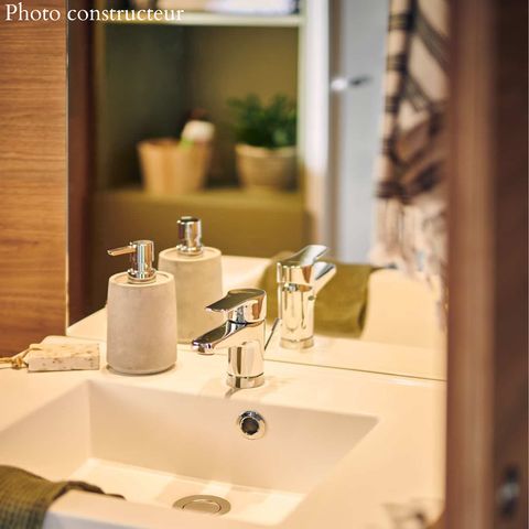 SafariZelt 4 Personen - Safari Lodge - 2 Zimmer: 26m² - halbüberdachte Terrasse m² 4 Pers.