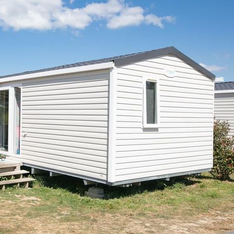 Mobilheim 8 personen - Cottage Quatro - 4 Zimmer: 39 m² + 15 m² halbüberdachte Terrasse