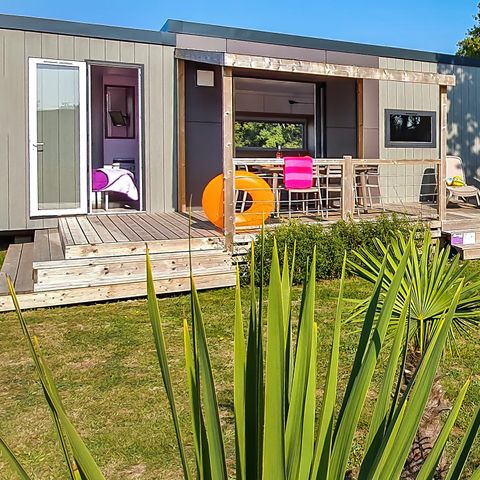 CASA MOBILE 5 persone - TAOS con spa privata 2 camere da letto con terrazza coperta 5p