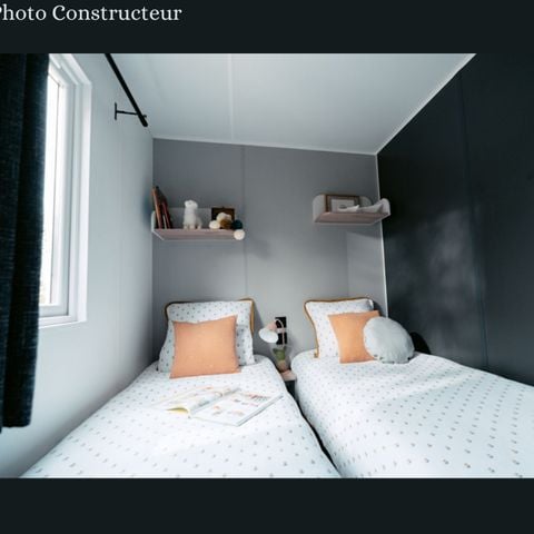 Mobilheim 6 Personen - Cottage Family Pacifique - 3 Zimmer: 30m² + 9 m² Terrasse