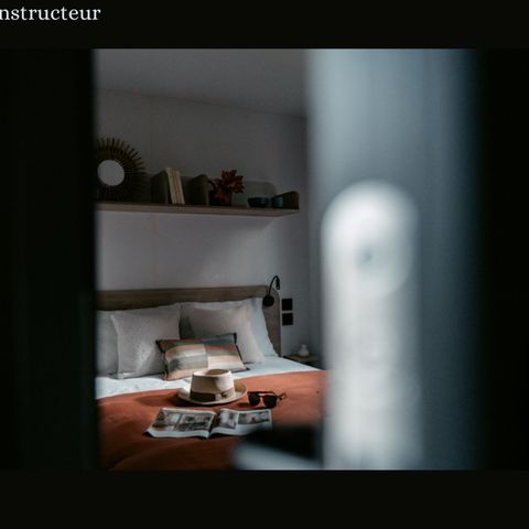 Stacaravan 6 personen - Cottage Family Pacifique - 3 kamers : 30m² + 9 m² terras