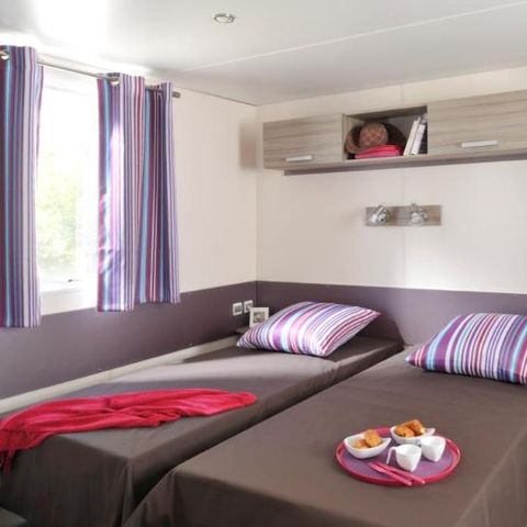 MOBILHOME 5 personnes - Cottage Life PMR - 2 chambres : 32 m² + 15 m² de terrasse semi-couverte