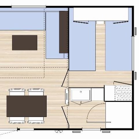 MOBILHOME 6 personas - CONFORT