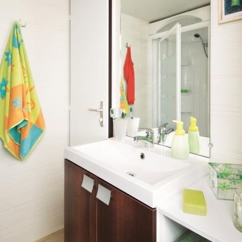 Mobile home 3 persons - Cottage Duo - 1 bedroom - : 21 m² - 11 m² terrace