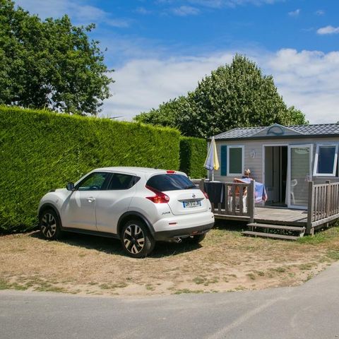 Mobile home 3 persons - Cottage Duo - 1 bedroom - : 21 m² - 11 m² terrace