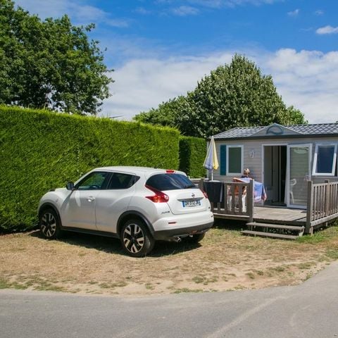 MOBILHOME 3 personnes - Cottage Duo - 1 chambre : 21 m² + terrasse 11 m²