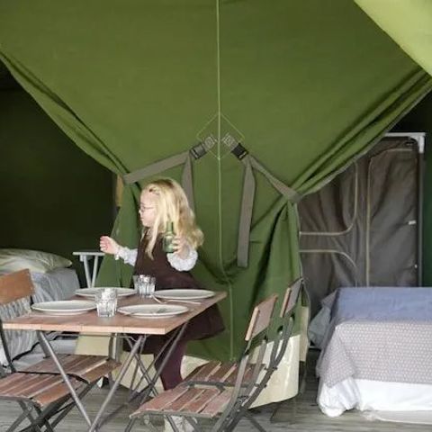Safarizelt 5 personen - Nature 3 Zimmer Ohne Sanitär