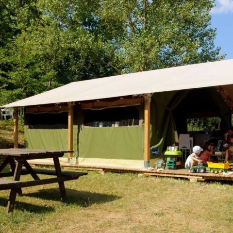 Safarizelt 5 personen - Nature 3 Zimmer Ohne Sanitär